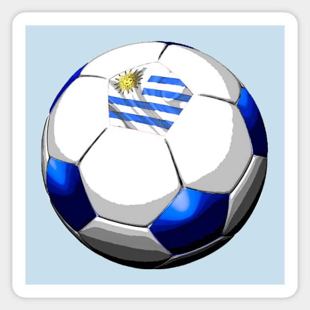 Uruguay Soccer Sticker by asaiphoto